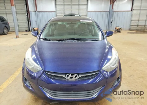 2013 Hyundai Elantra Gls z USA, uszkodzony, nr VIN 5NPDH4AE7DH421007